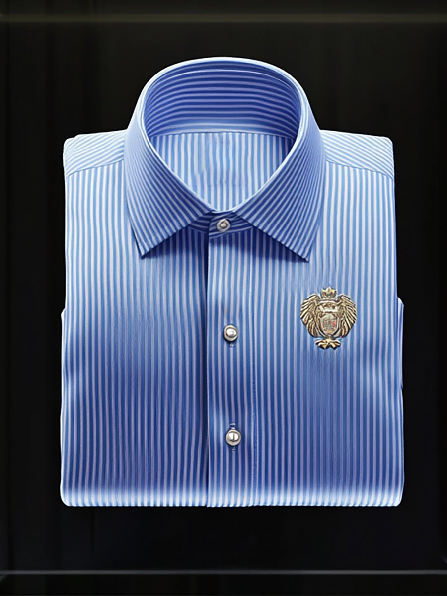 Men's Outdoor Casual Stripe Long Sleeve Shirt