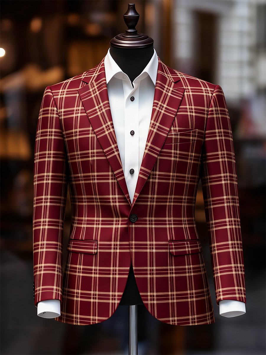 Men's Business Casual Suit