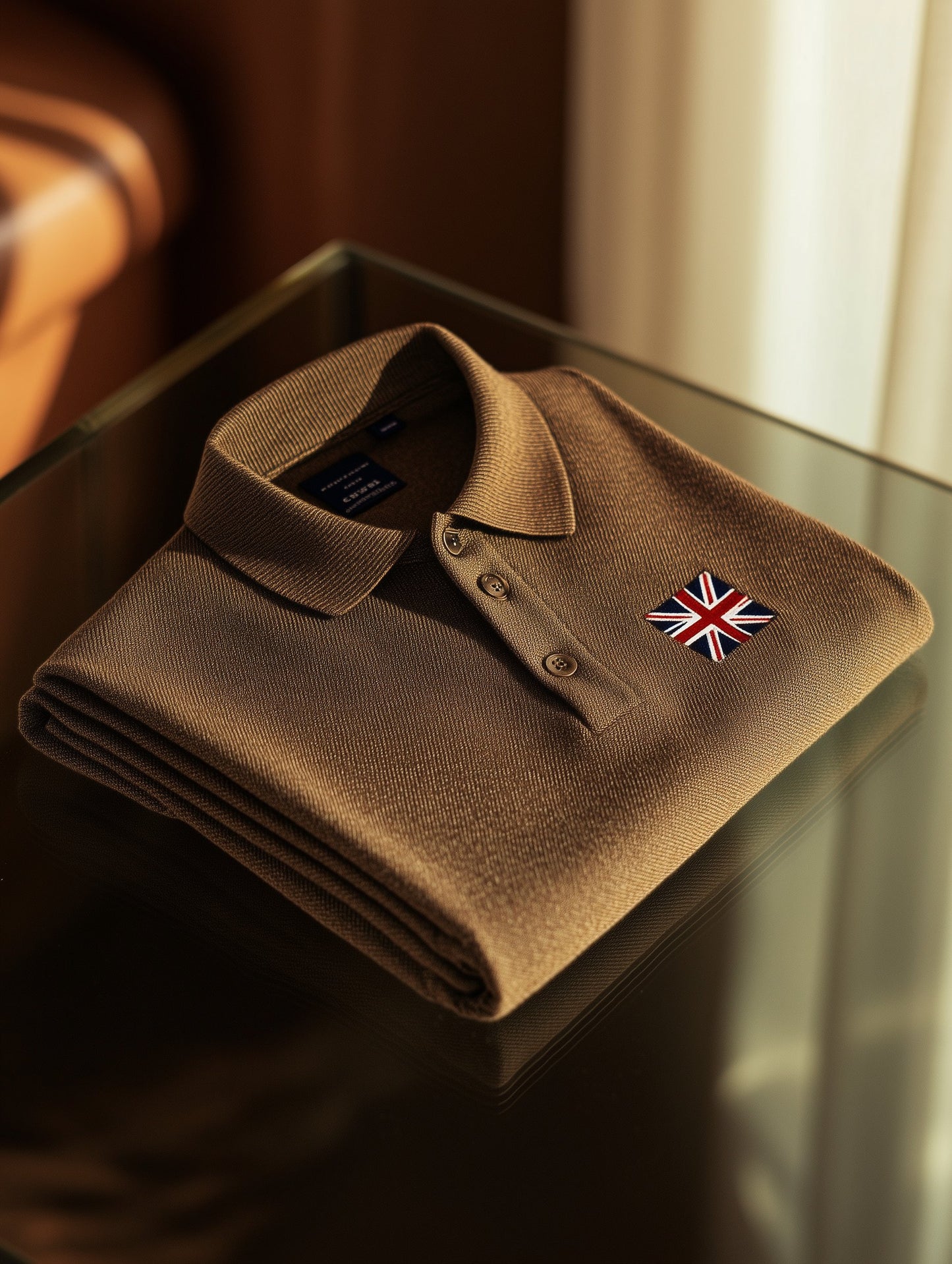 Men's Classic Business Old Money Button Short Sleeve Polo Shirt