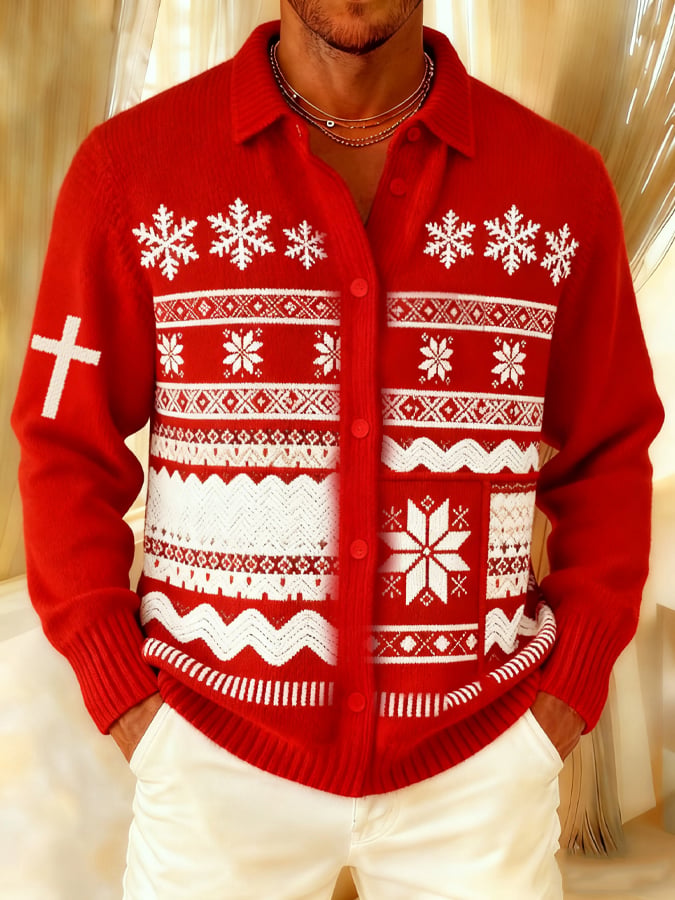 Men's Christmas Faith Sweater