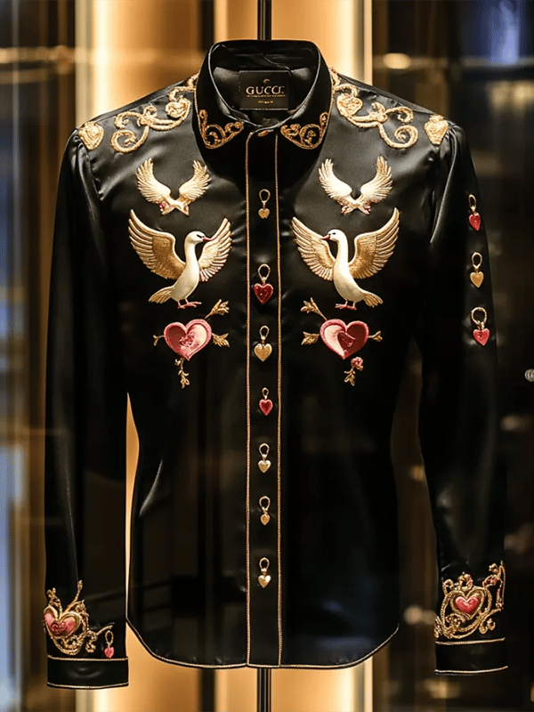 Men's Luxury Gorgeous Long Sleeve Shirt