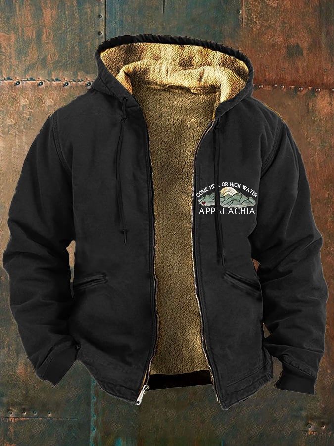 Men's Appalachia Strong Printed Fleece Jacket