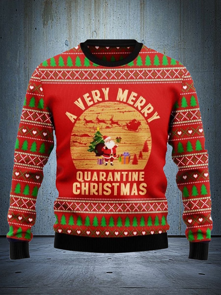 Funny Santa Claus Ugly Christmas Sweatshirt
