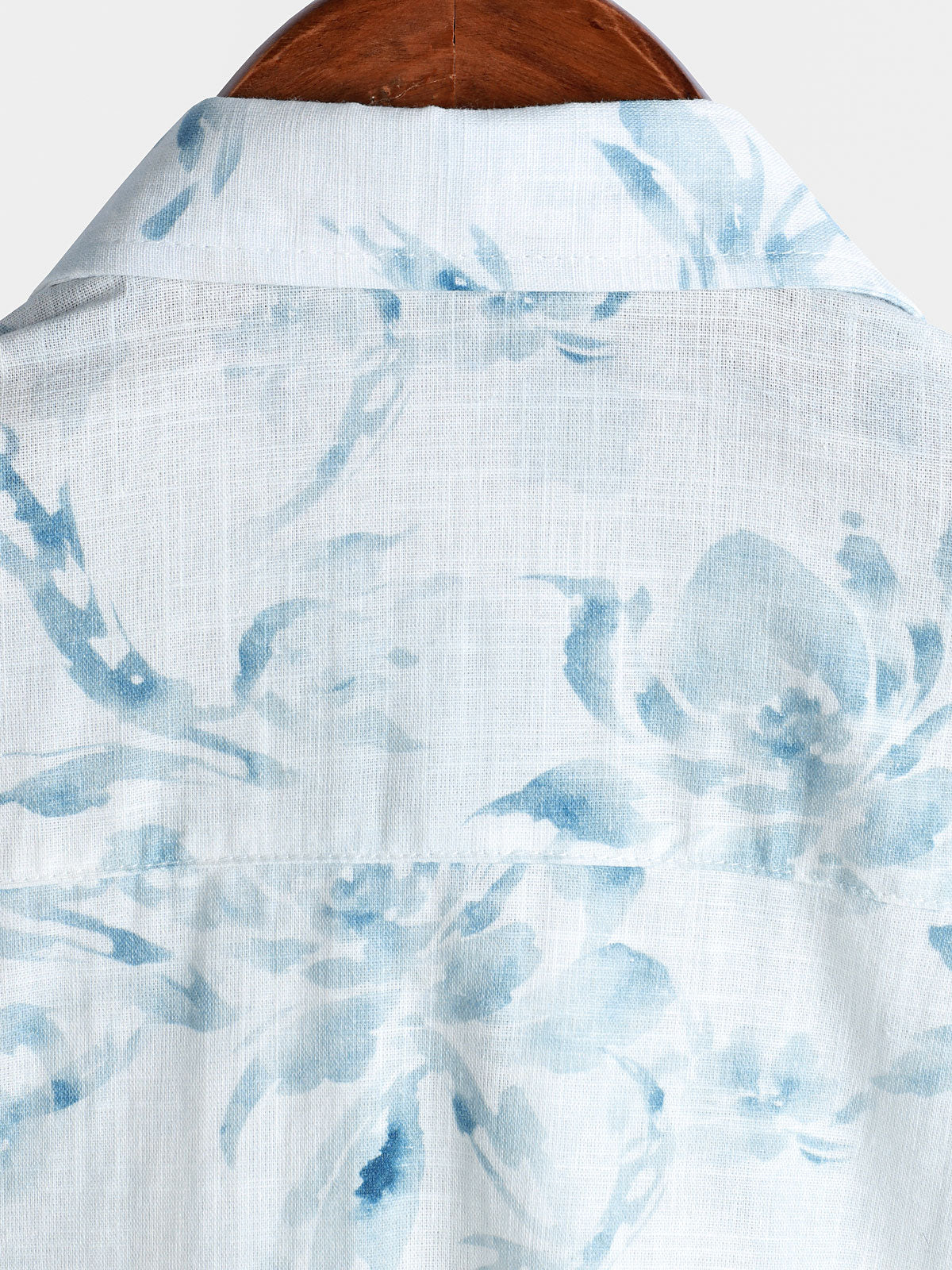 Men's Floral Holiday Casual Summer Short Sleeve Button Up Shirt