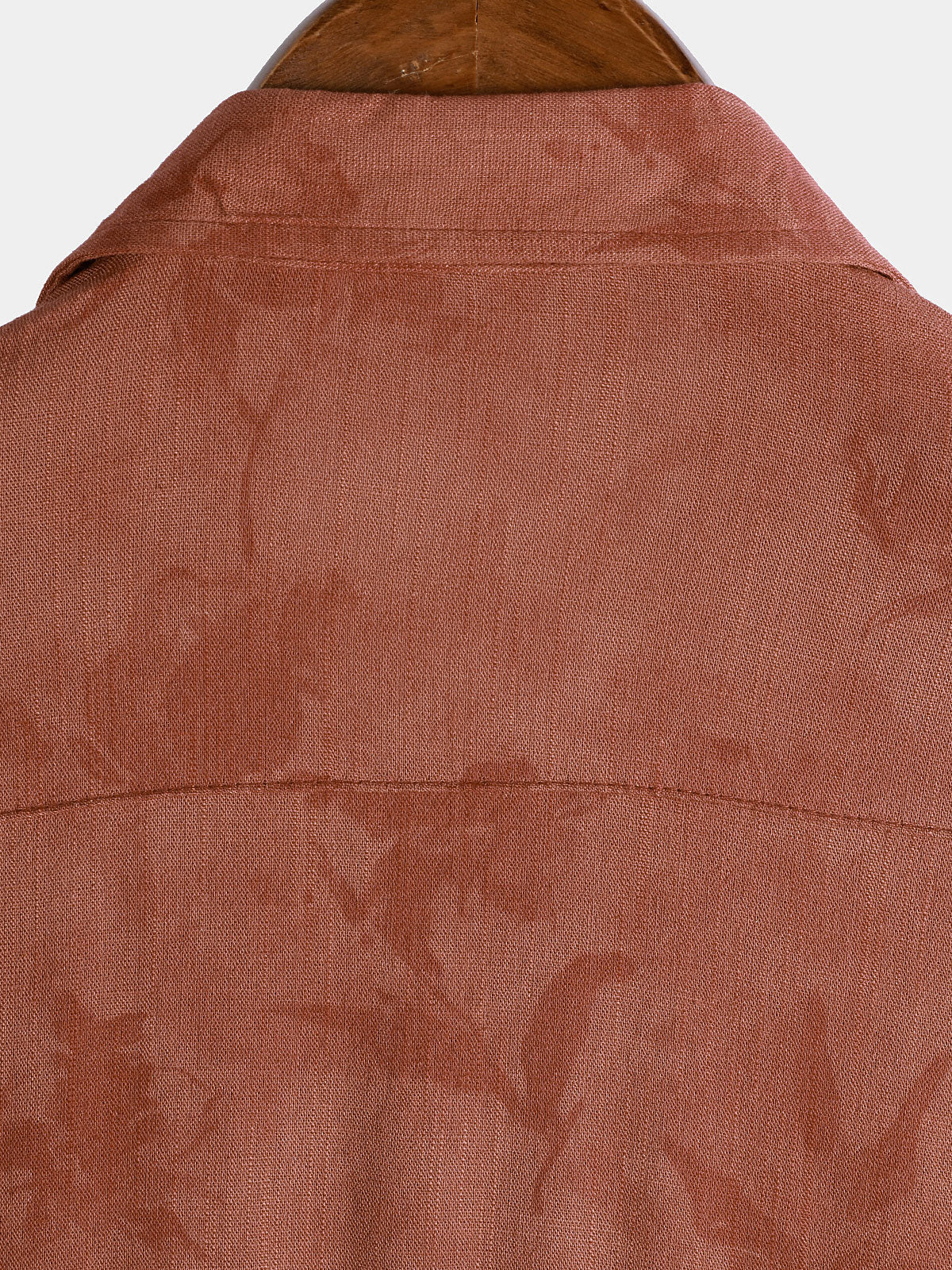 Men's Vintage Floral Brown Breathable Vacation Short Sleeve Shirt