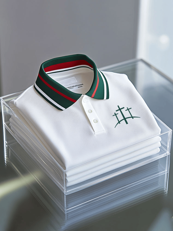 Men's Faith Printed Casual Polo Shirt