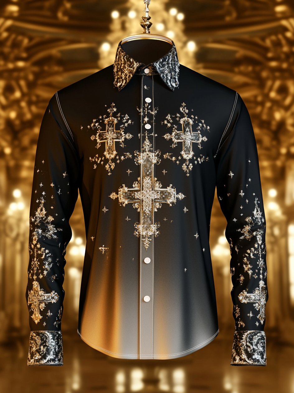 Men's Luxury Gorgeous Long Sleeve Shirt