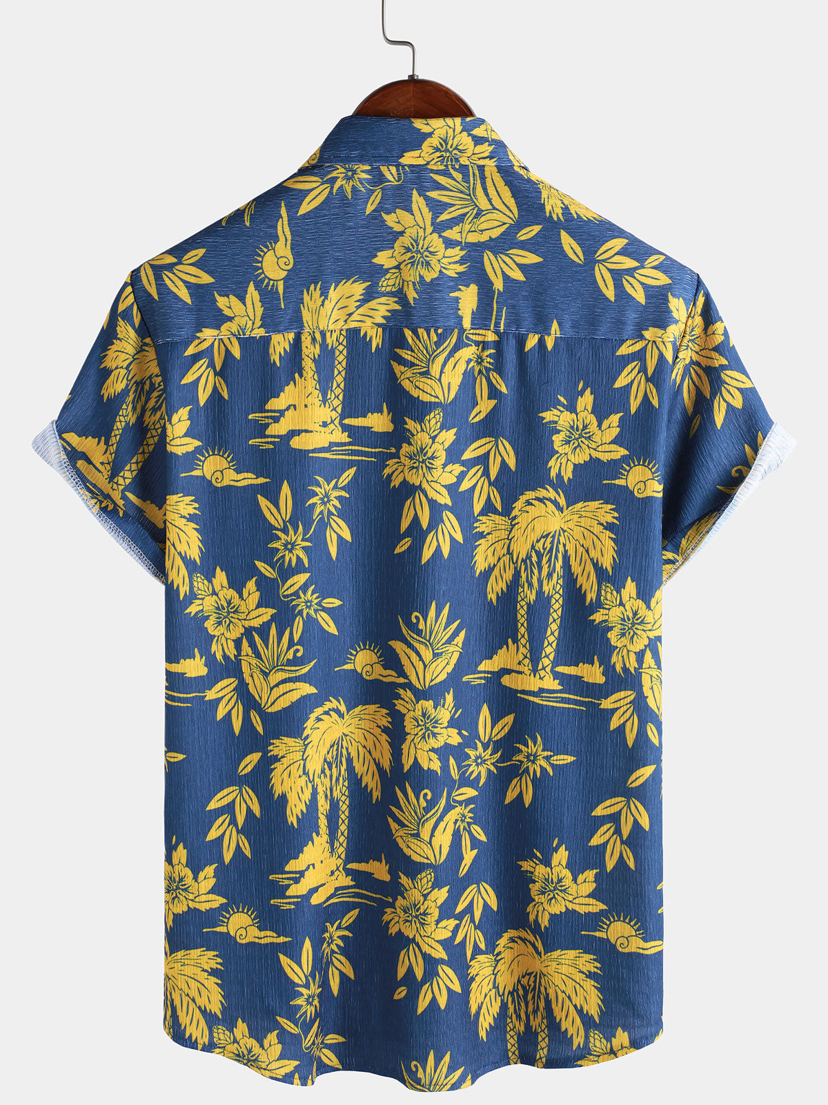 Men’s Tropical Palm Tree Hawaiian Beach Vacation Shirt