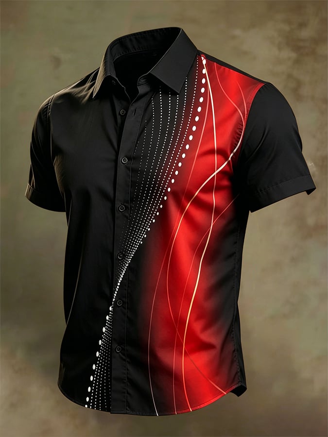 Men'S Short-Sleeve Business Shirt