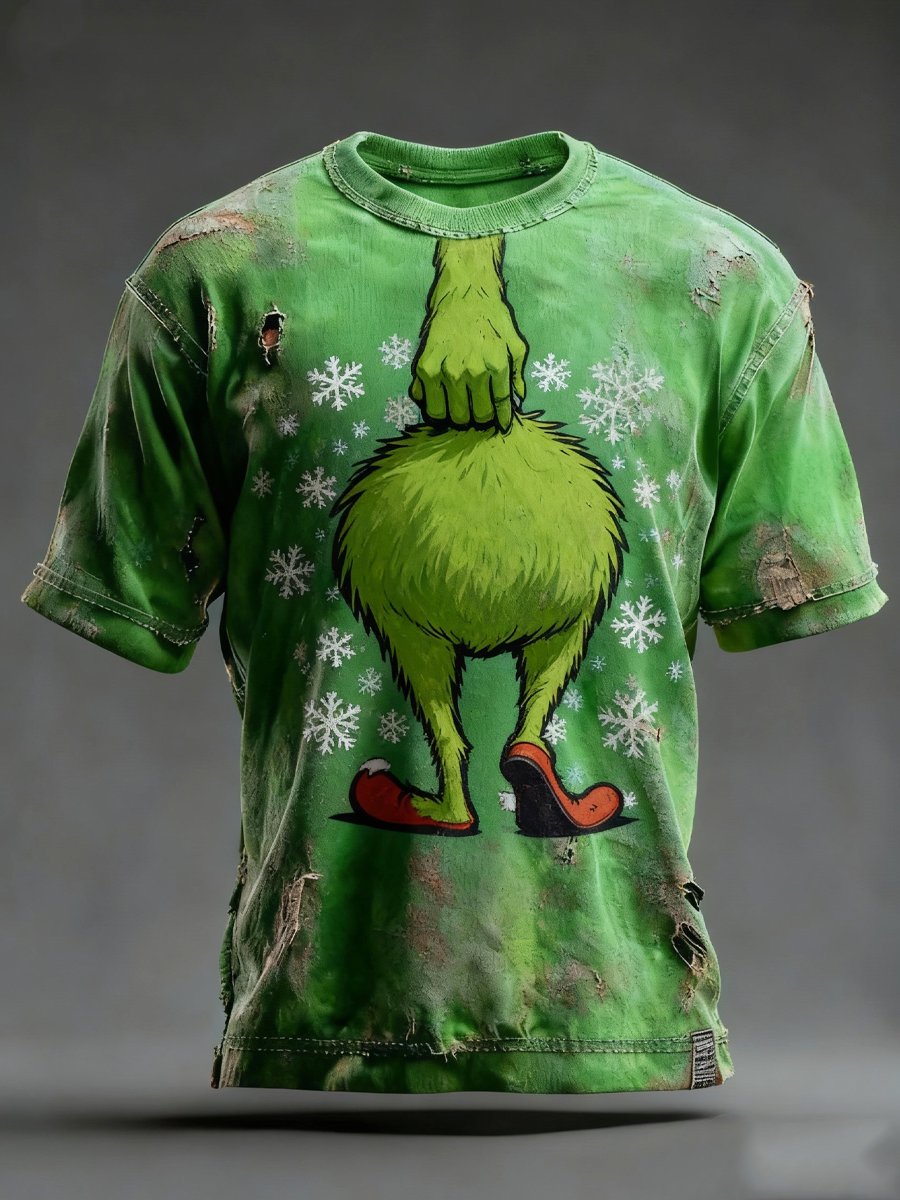 Funny Christmas Green T-shirt