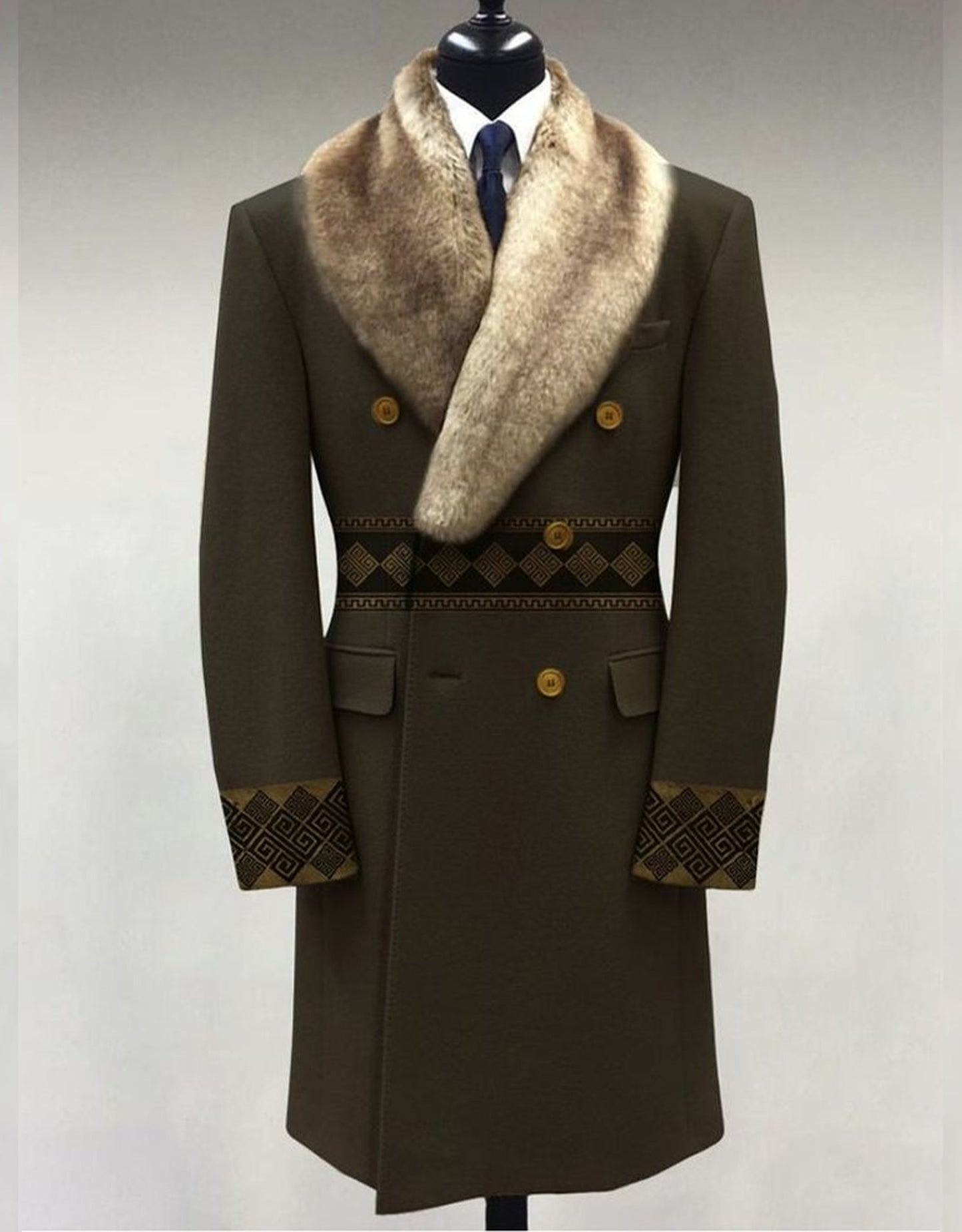Men's Retro Fashion Coat Jacket
