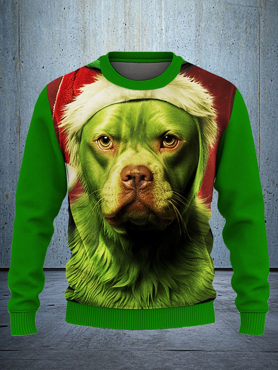 Funny Dog Christmas Ugly Sweater