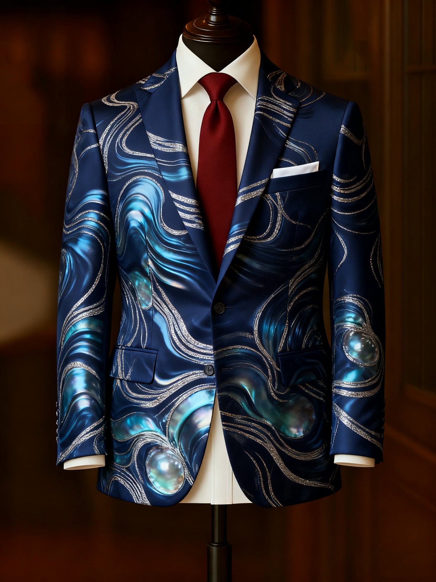Men's Business Retro Casual Suit Jacket