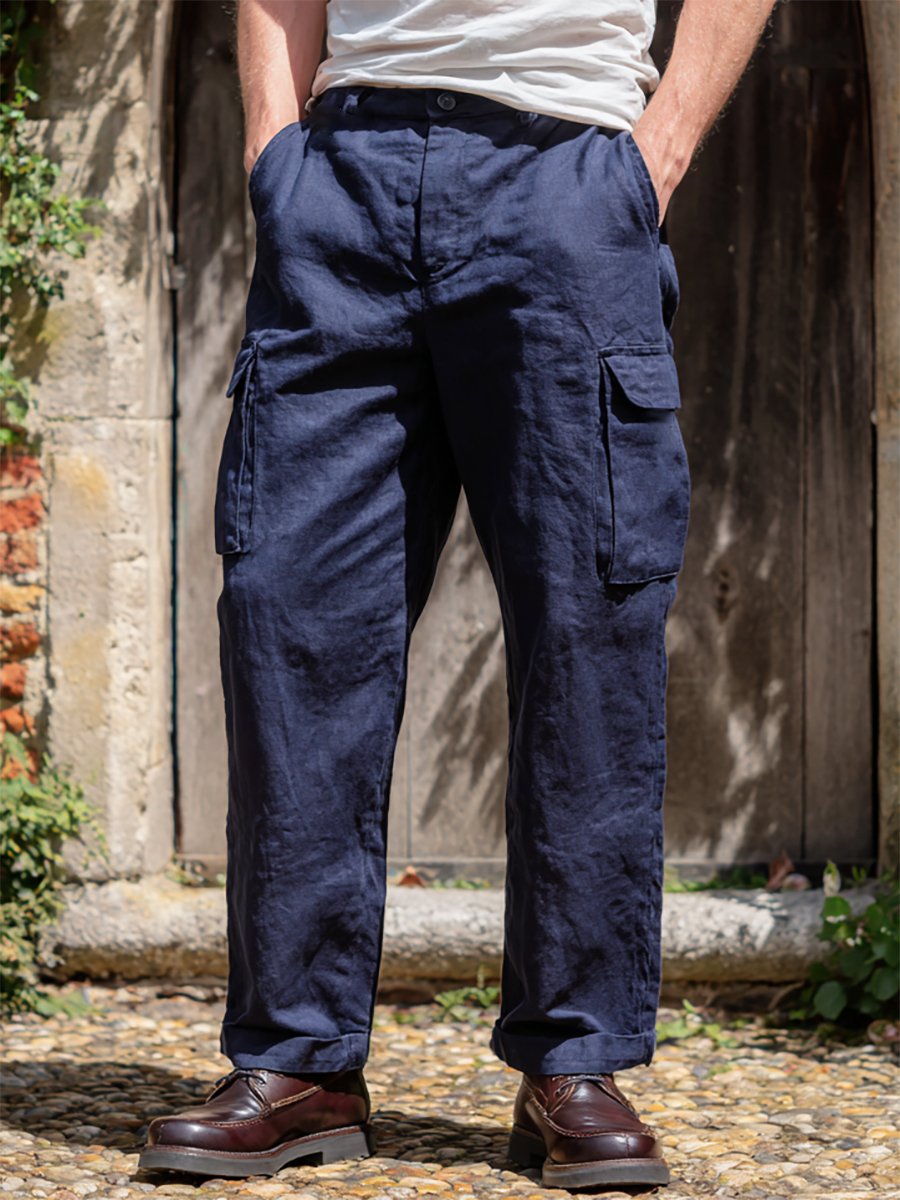 Men's Casual Vintage Multi-Pocket Overalls