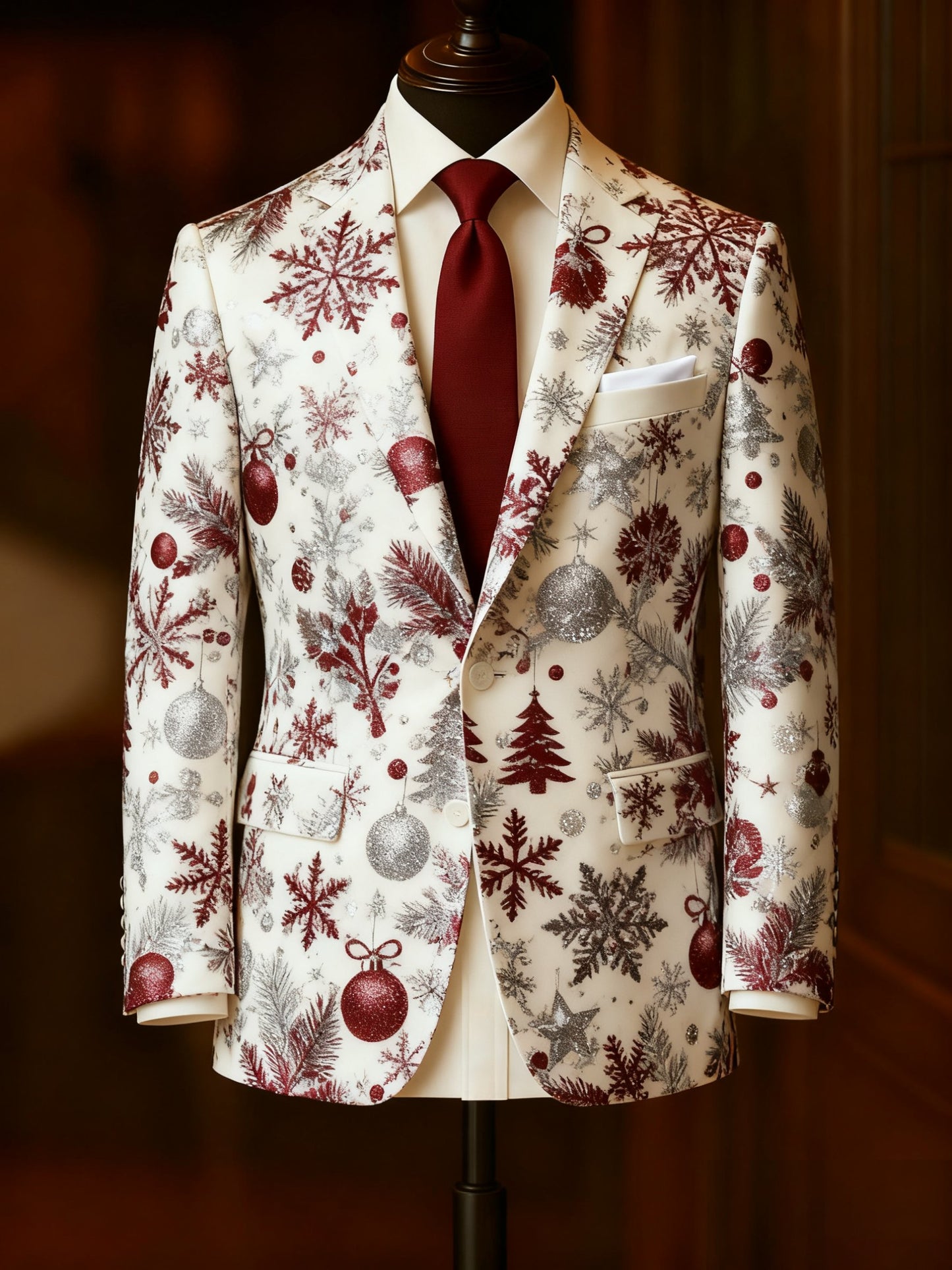 Men's Business Retro Casual Suit Jacket