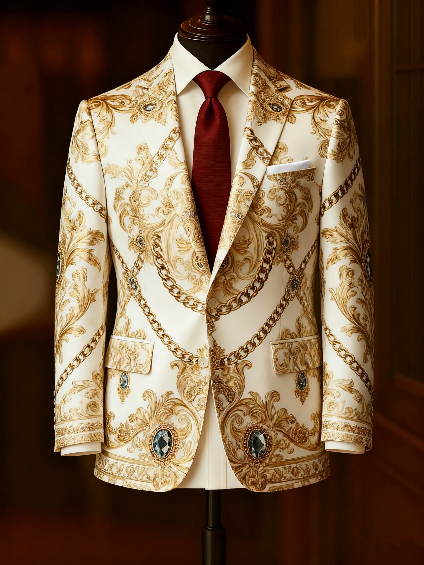 Men's Business Retro Casual Suit Jacket