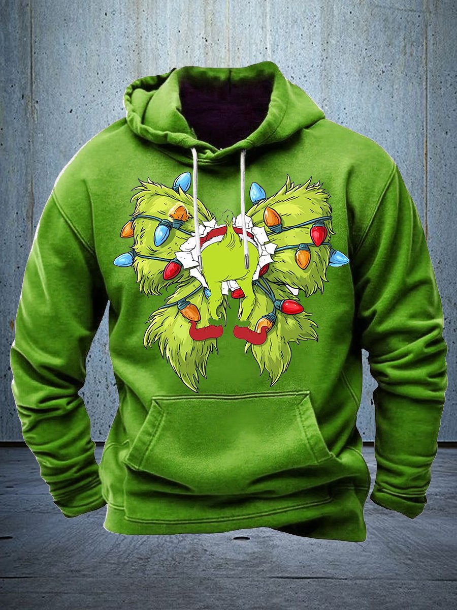"Uh, People" Funny Green Hoodie
