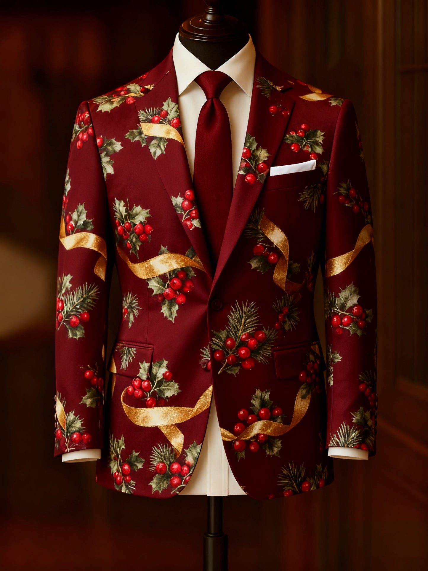 Men's Business Retro Casual Suit Jacket