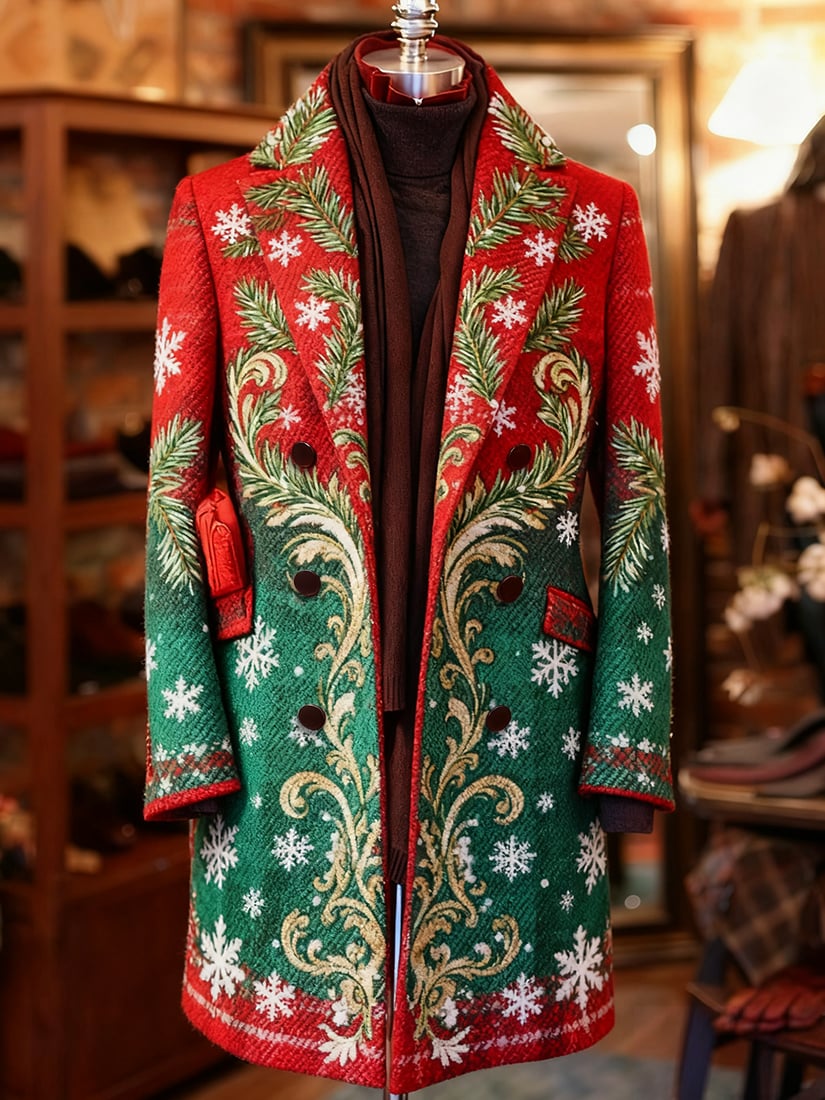Men's Vintage Christmas Party Casual Jacket