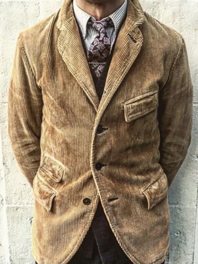 Men's Retro Casual Jacket