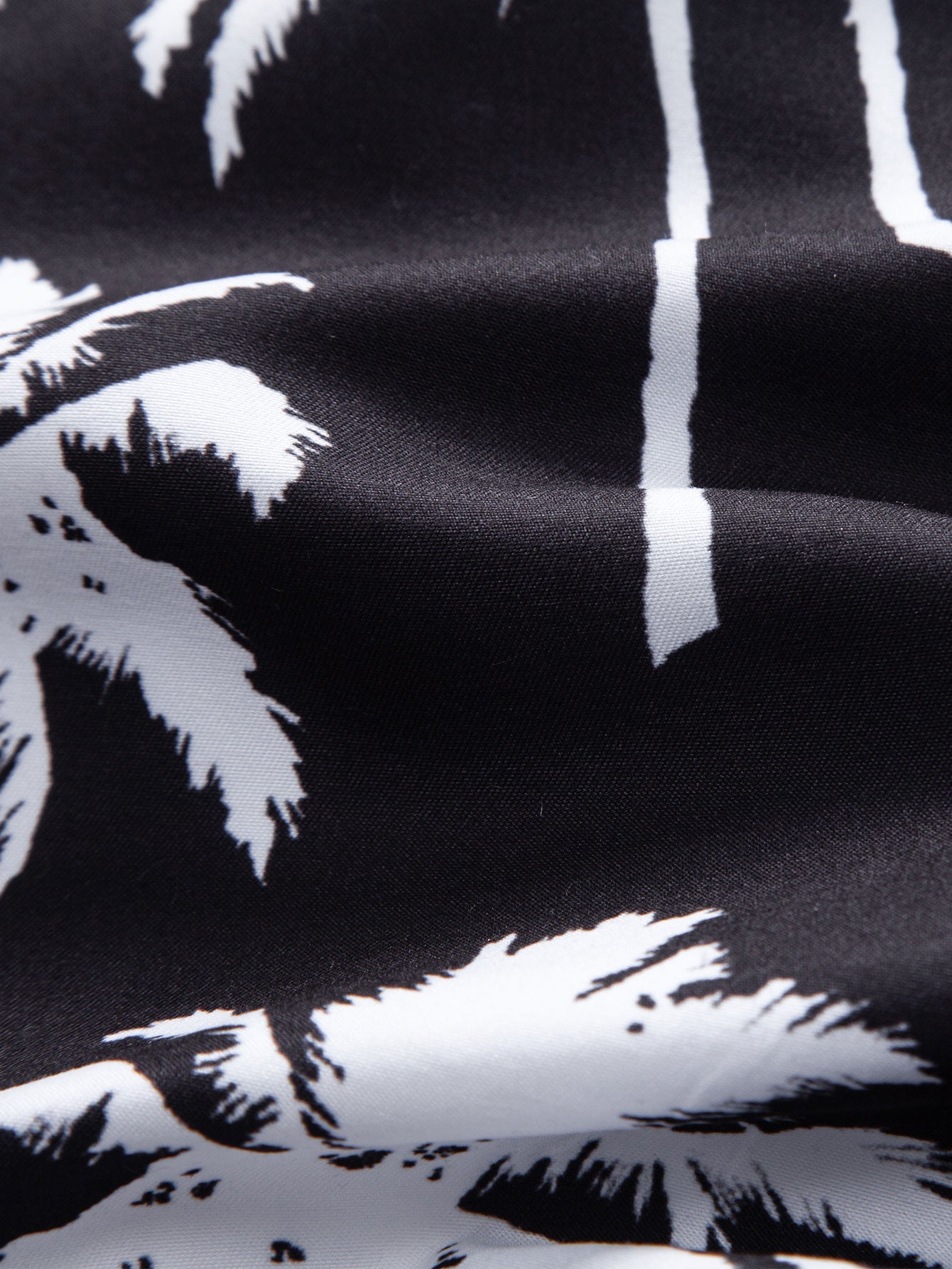 Palm Tree Print Swim Shorts