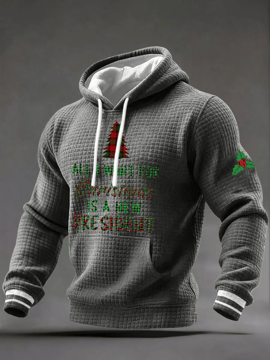 Men's Christmas FDT Print Hoodie