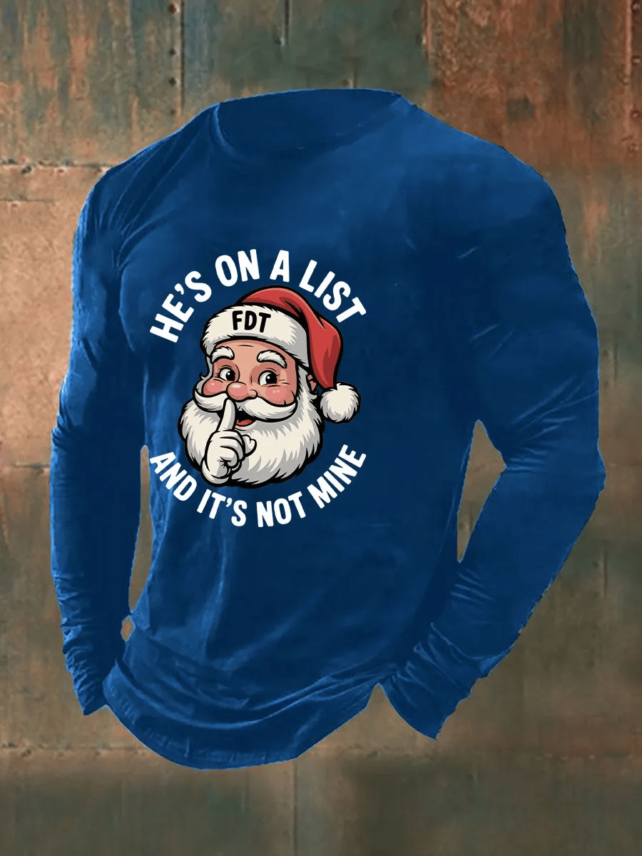 Men's Christmas FDT Print T-shirt