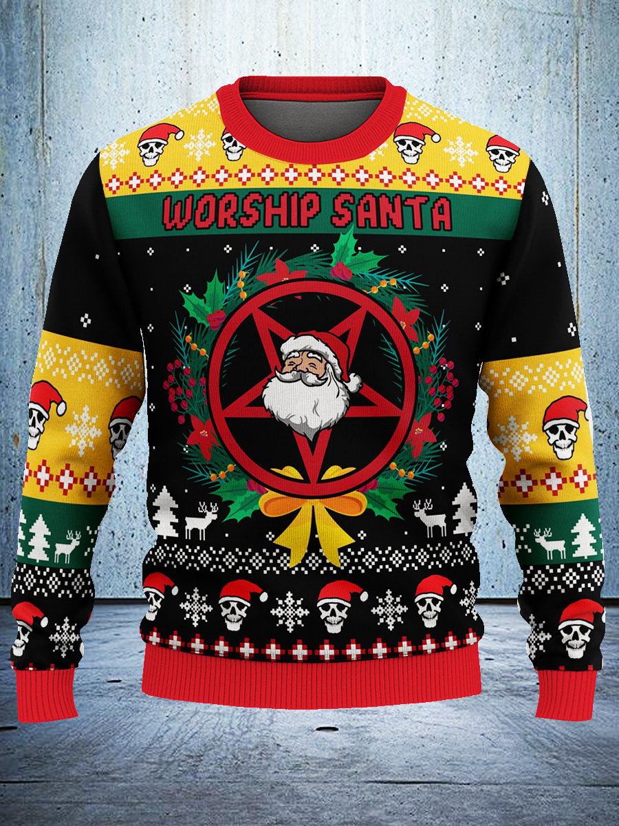 Funny Santa Claus Ugly Sweatshirt
