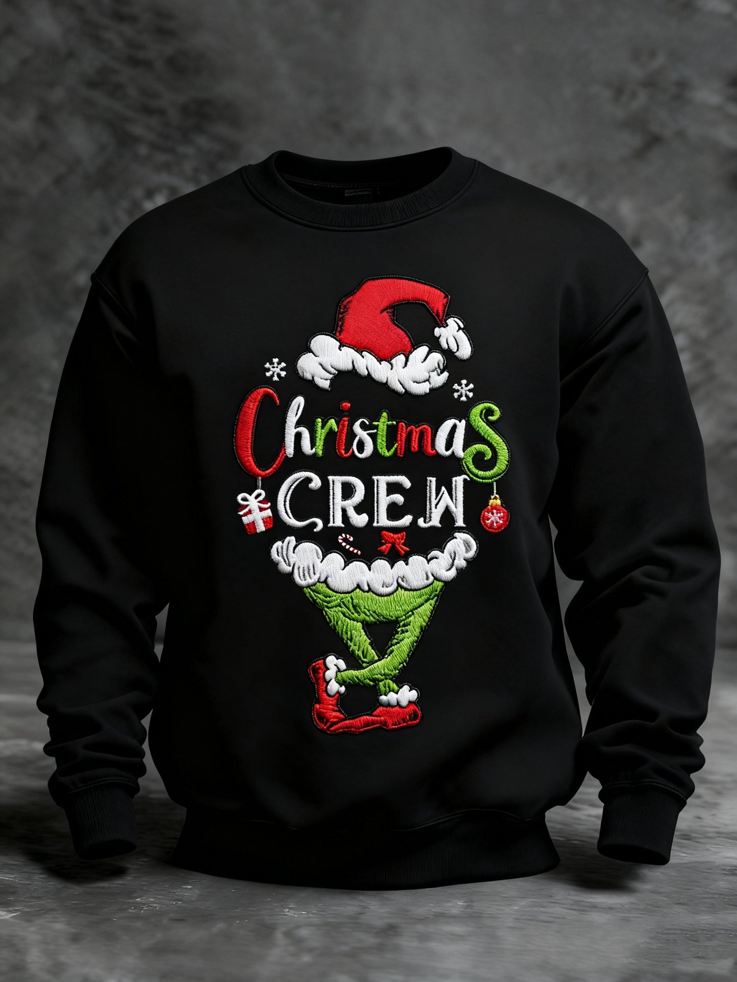 Retro Who Owns The Greench Christmas Green Monster Christmas Merry Grinchmas Sweatshirt