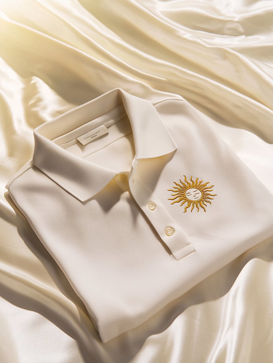 Men's Business Casual Button Short Sleeve Polo Shirt