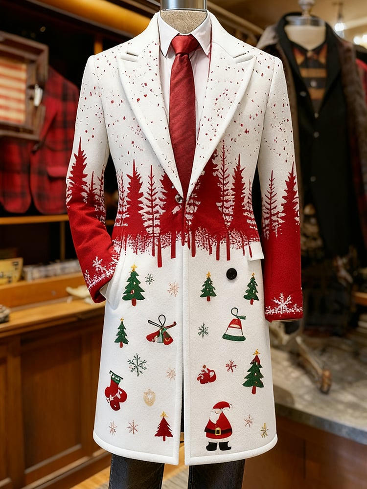 Men's Vintage Christmas Party Casual Jacket