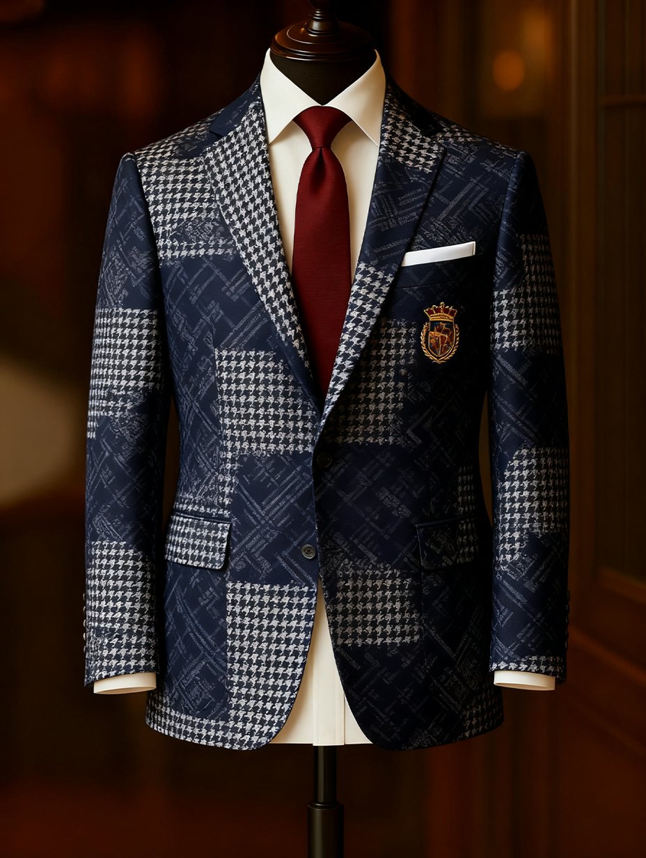 Men's Business Retro Casual Suit Jacket