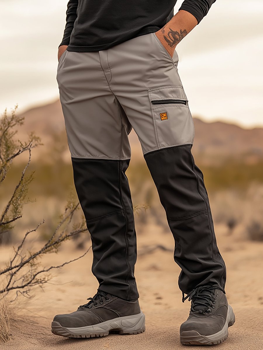 Men's Vintage Multi-Pocket Overalls