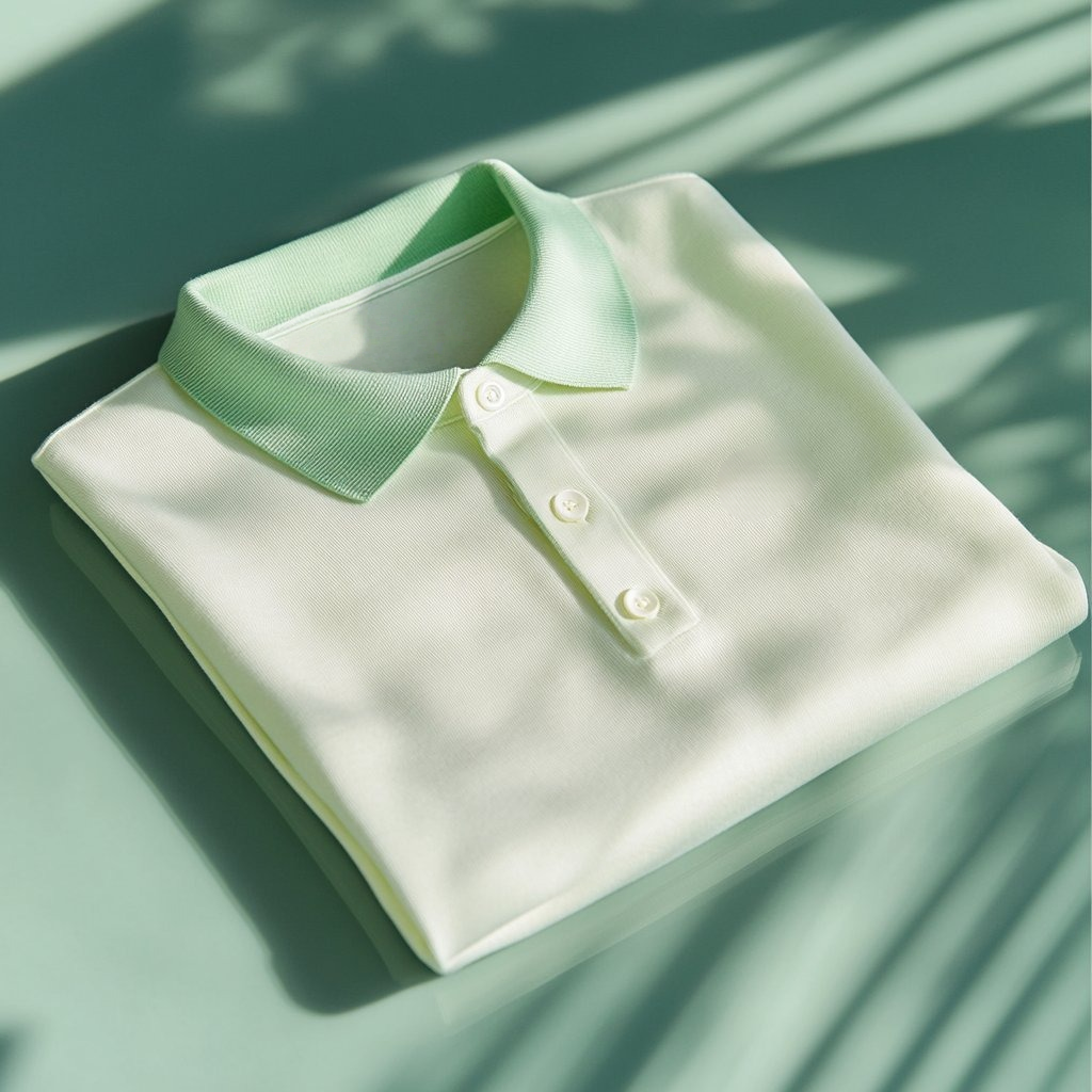 Men's Business Casual Embroidered Button Short Sleeve Polo Shirt