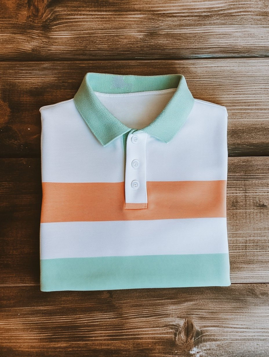 Men's Business Casual Fish Embroidered Button Short Sleeve Polo Shirt