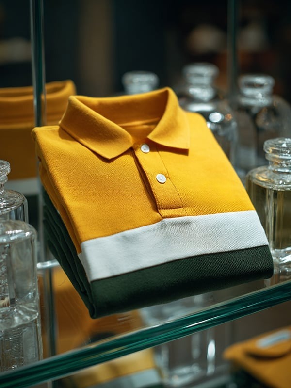 Men's Classic Business Logo Short Sleeve Polo Shirt