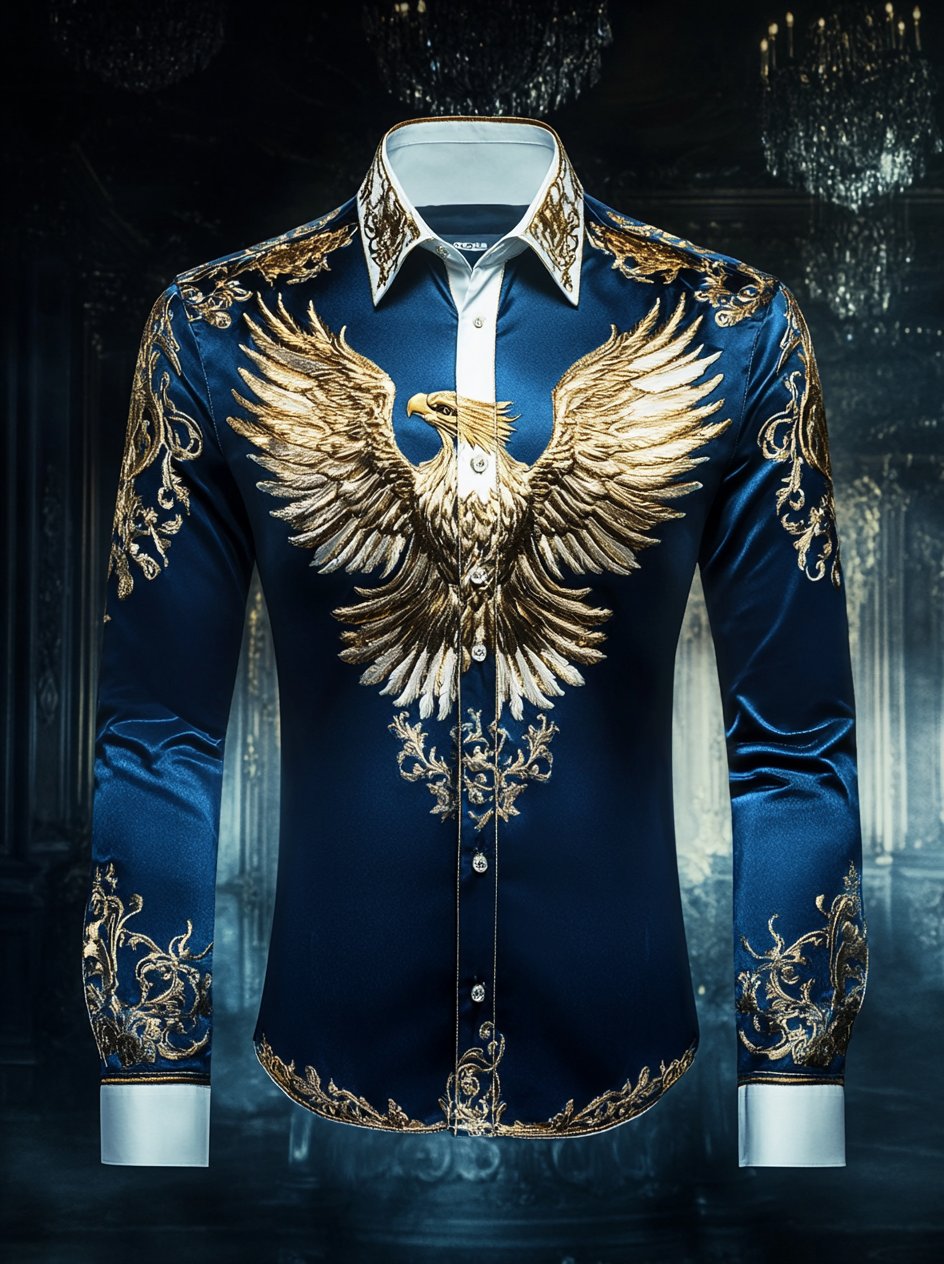 Men's Luxury Gorgeous Long Sleeve Shirt