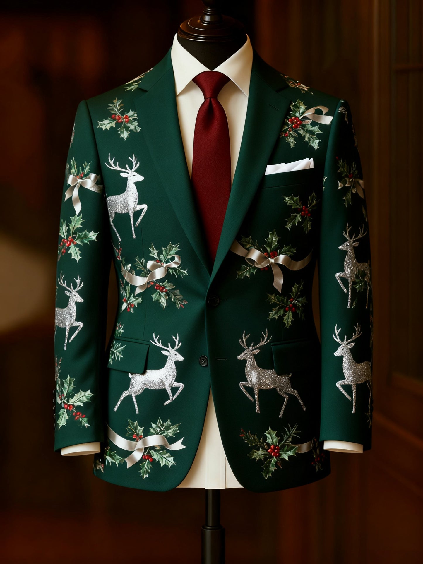 Men's Business Retro Casual Suit Jacket