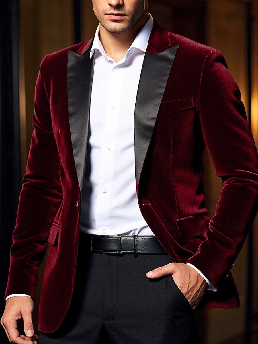 Men's Christmas Party Suit Jacket