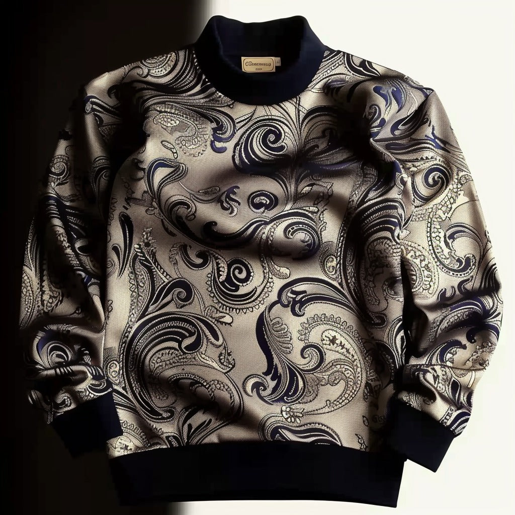 Embrace Modern Elegance Stylish Prestige Man Sweatshirt