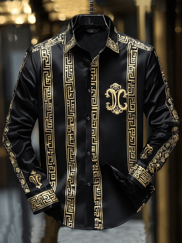 Men's Luxury Gorgeous Long Sleeve Shirt