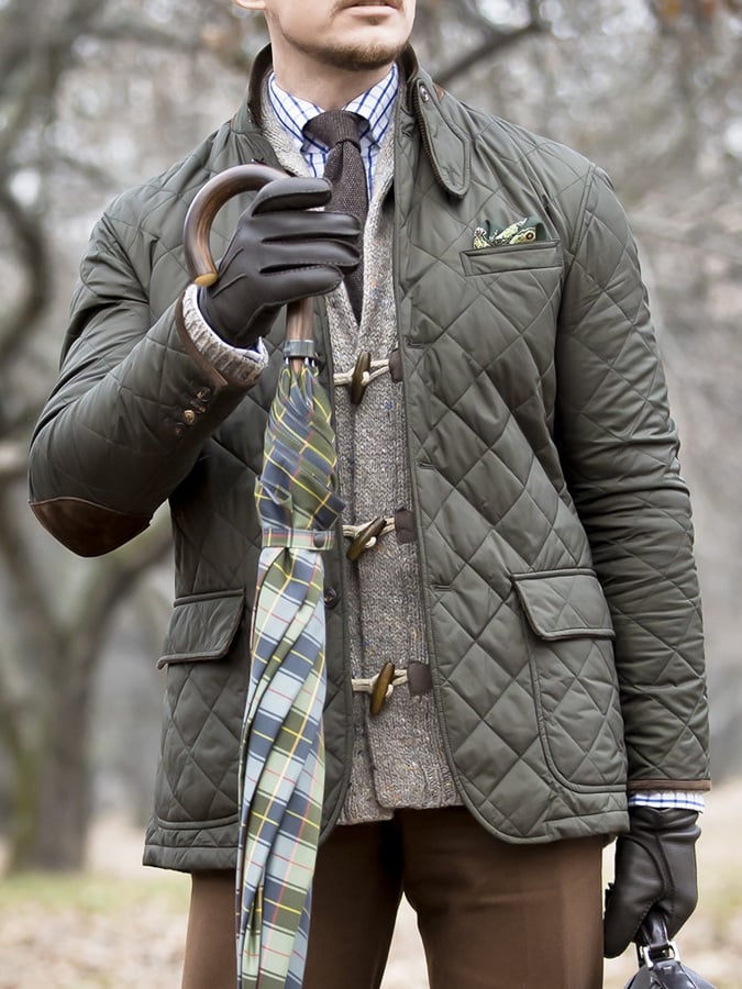 Men's Vintage Pleated Cotton Casual Jacket