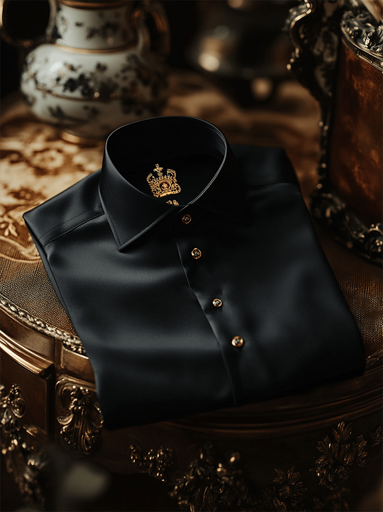 Men's Satin Luxe Short Sleeve Shirt