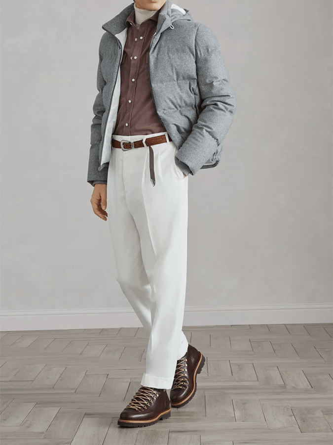 Men's Vintage Pleated Cotton Casual Jacket