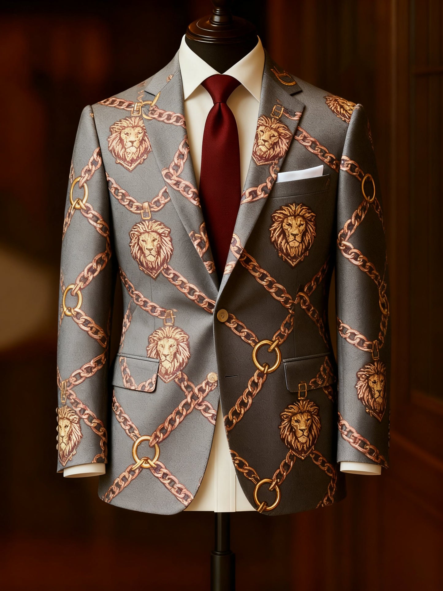 Men's Business Retro Casual Suit Jacket