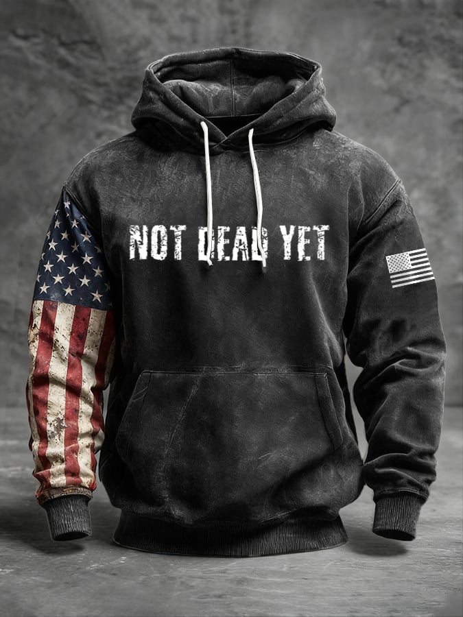 Men'S Veterans Print Sweatshirt