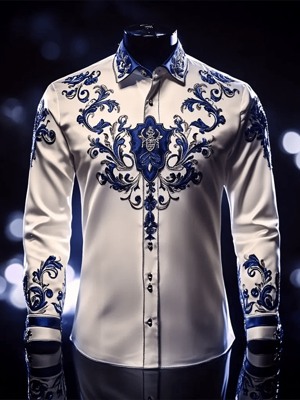 Men's Luxury Gorgeous Long Sleeve Shirt