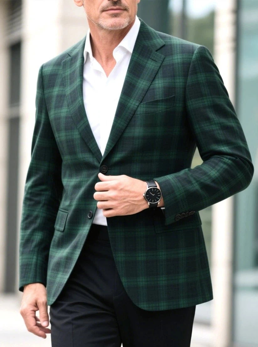 Men's Business Casual Lapel Suit
