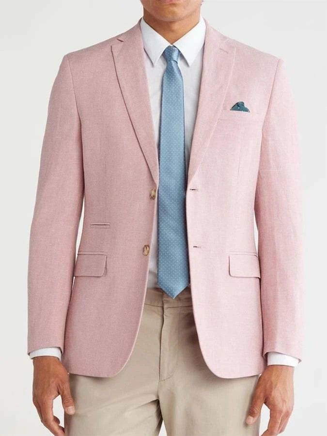 Men's Business Casual Lapel Suit