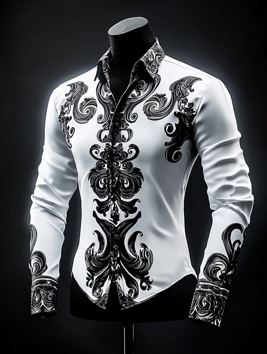 Men's Luxury Gorgeous Long Sleeve Shirt